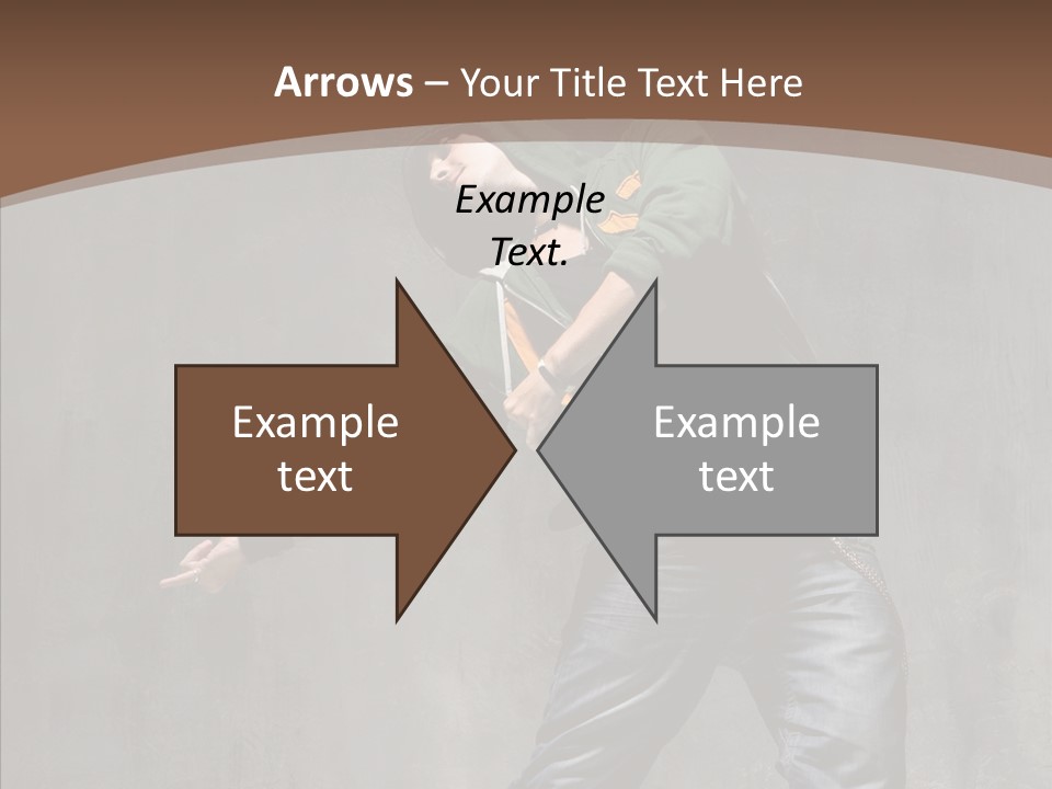 Jumper Jump Breakdance PowerPoint Template