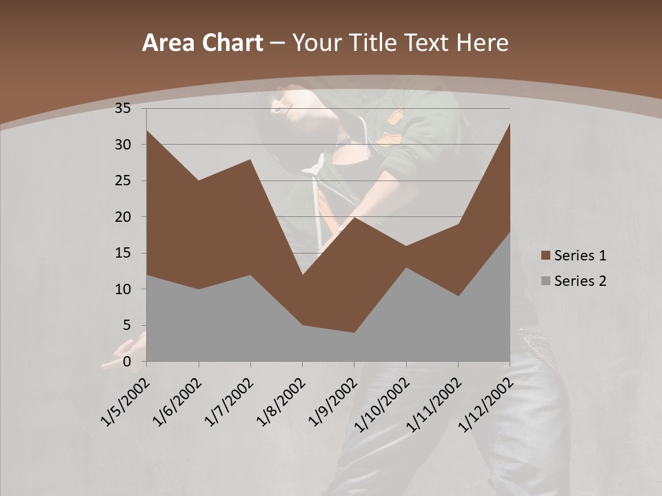 Jumper Jump Breakdance PowerPoint Template