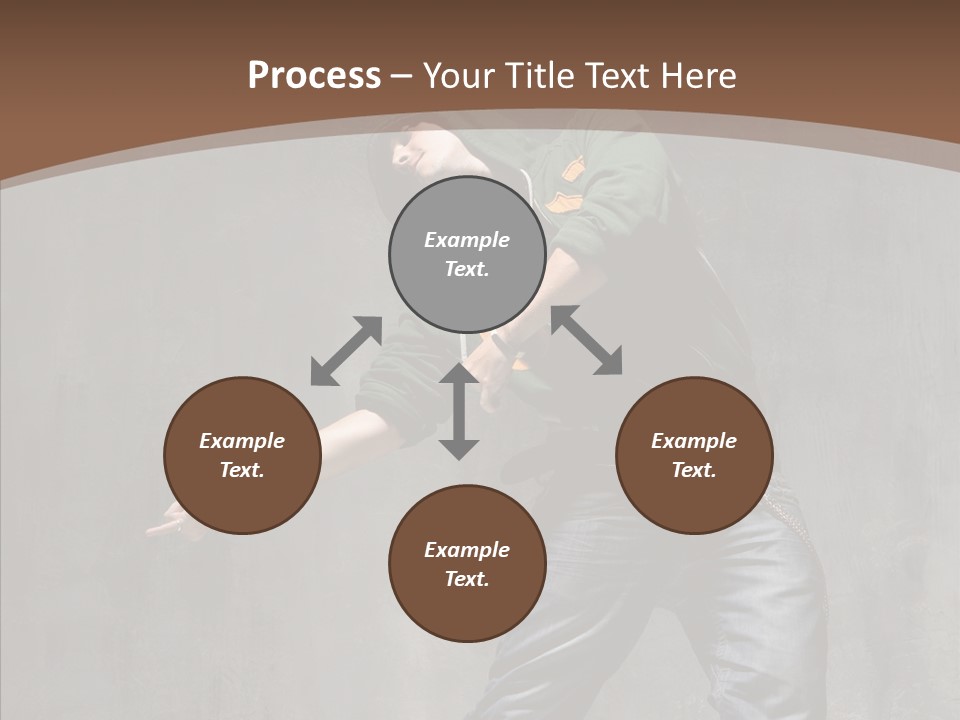 Jumper Jump Breakdance PowerPoint Template