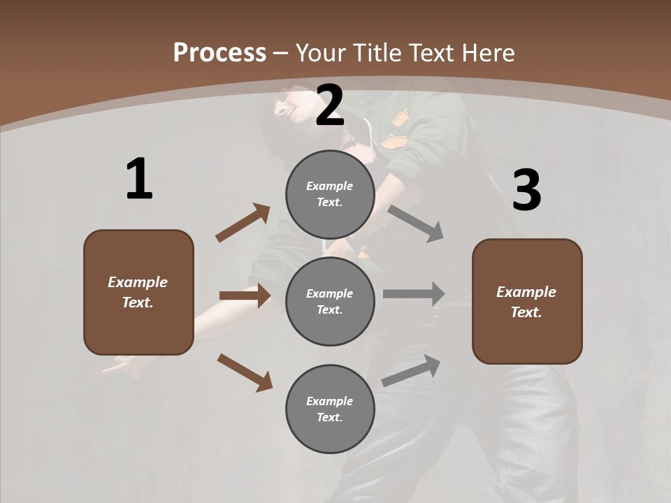 Jumper Jump Breakdance PowerPoint Template