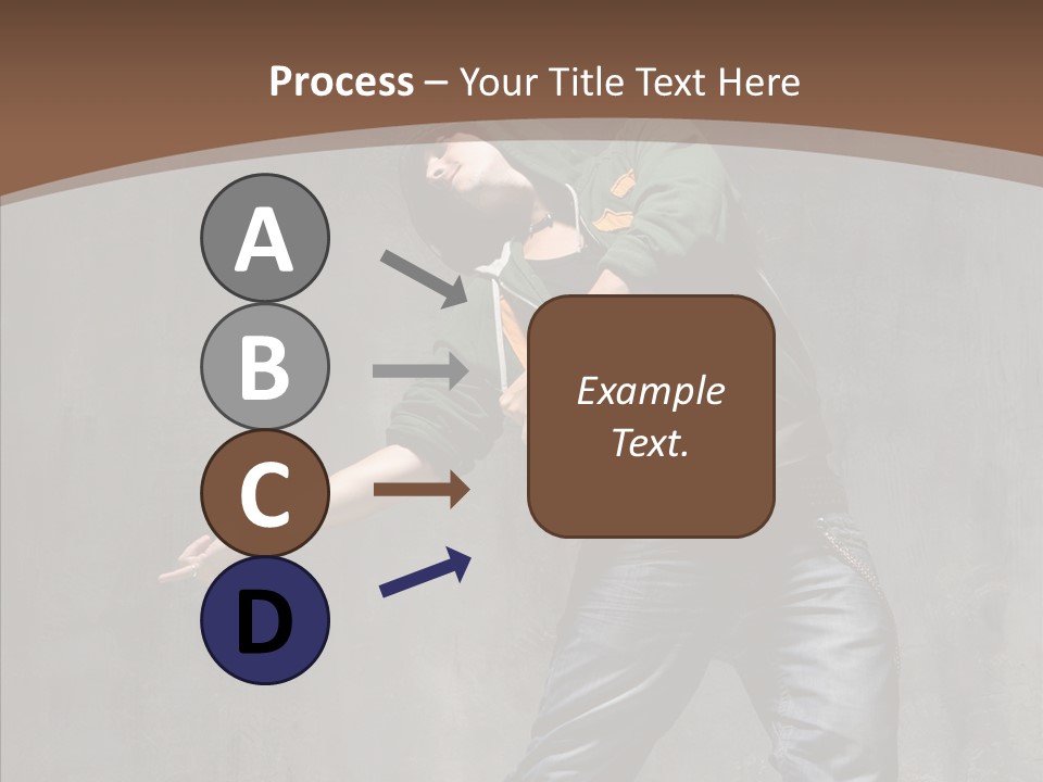 Jumper Jump Breakdance PowerPoint Template