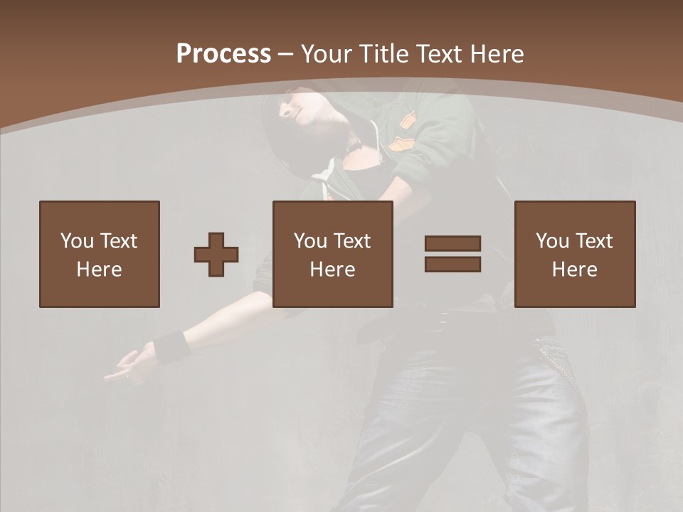 Jumper Jump Breakdance PowerPoint Template