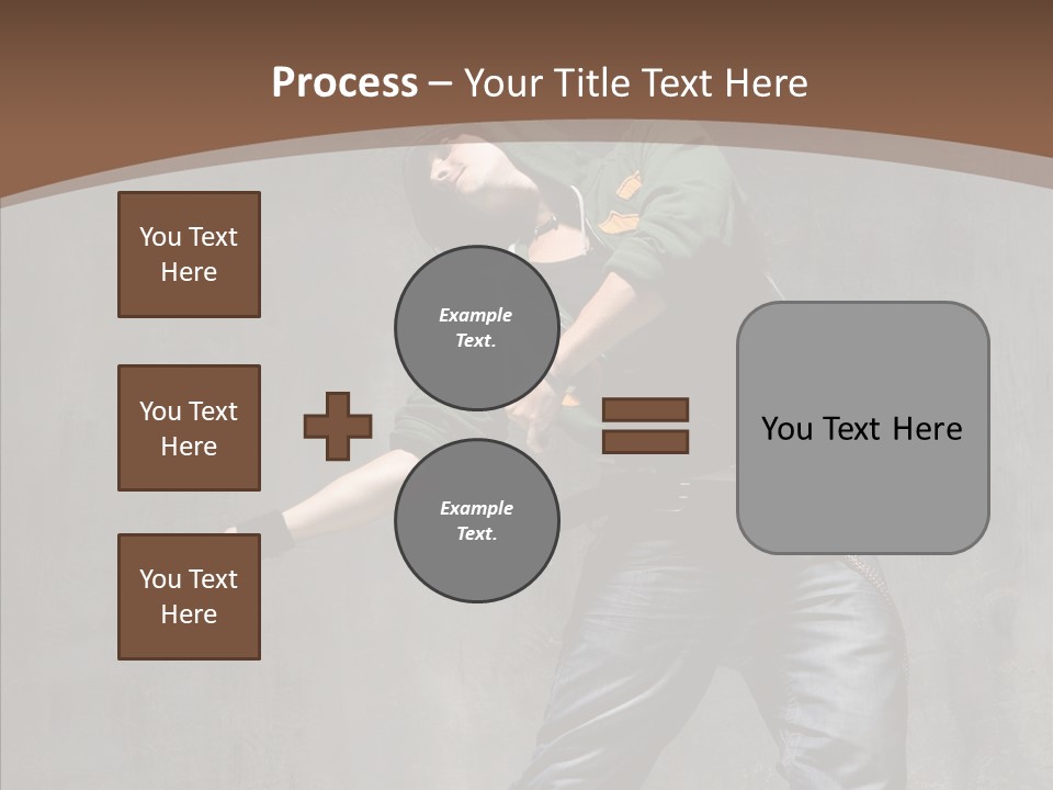 Jumper Jump Breakdance PowerPoint Template