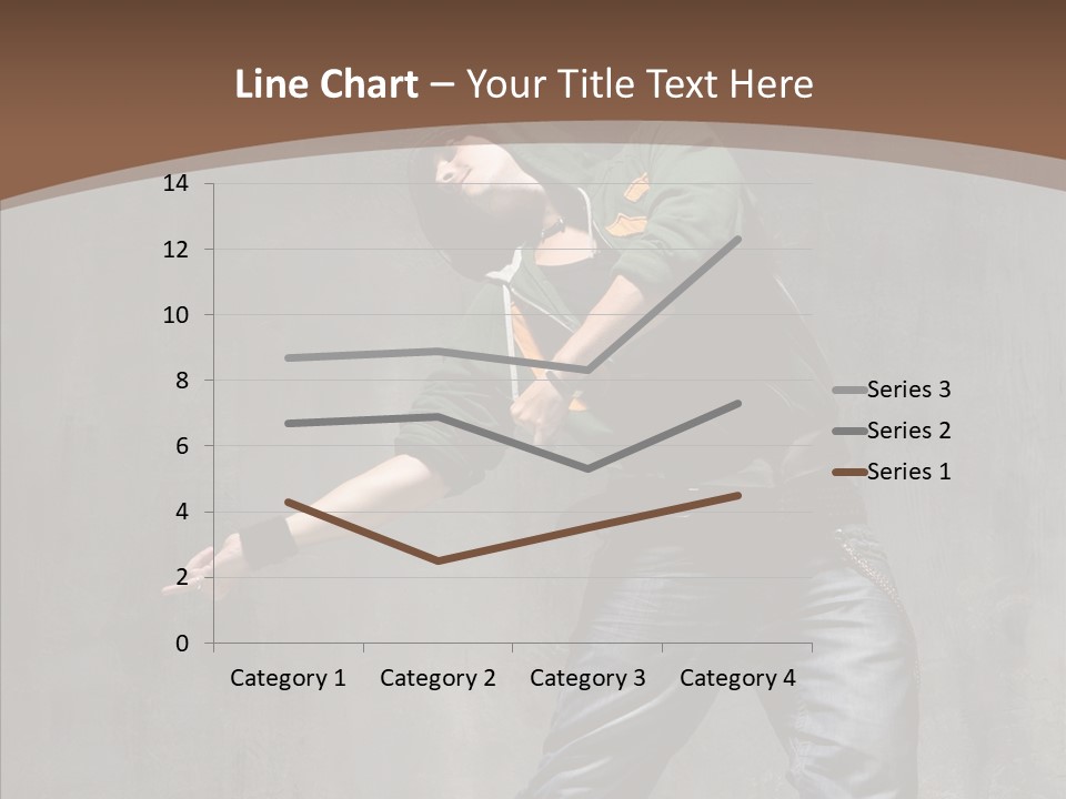 Jumper Jump Breakdance PowerPoint Template