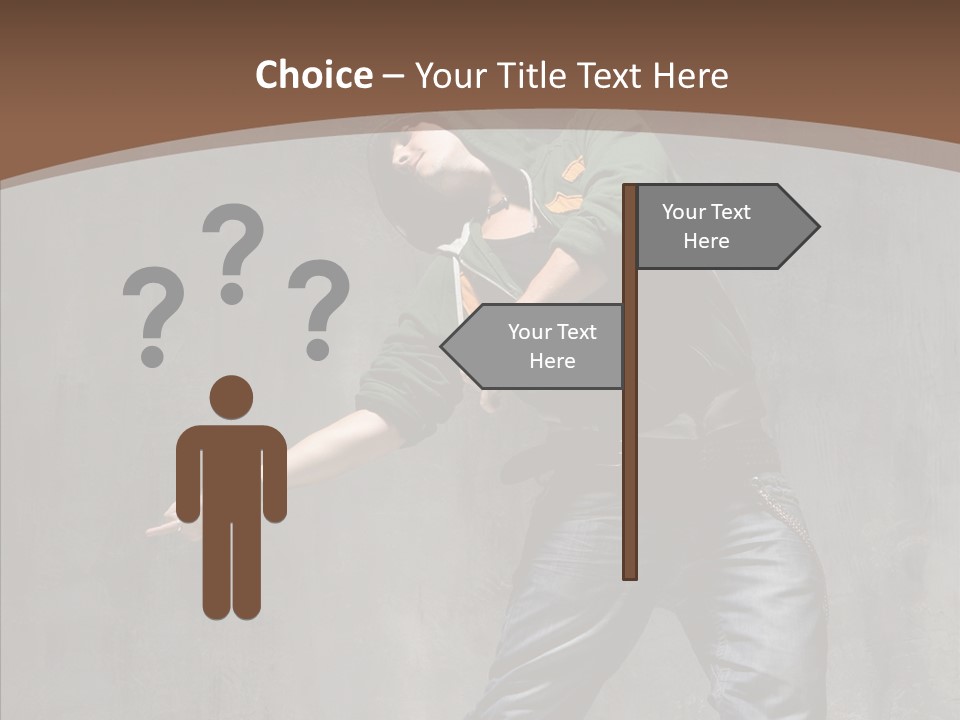 Jumper Jump Breakdance PowerPoint Template