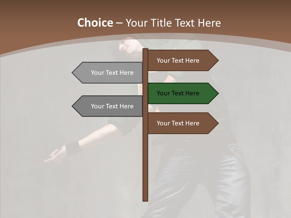 Jumper Jump Breakdance PowerPoint Template