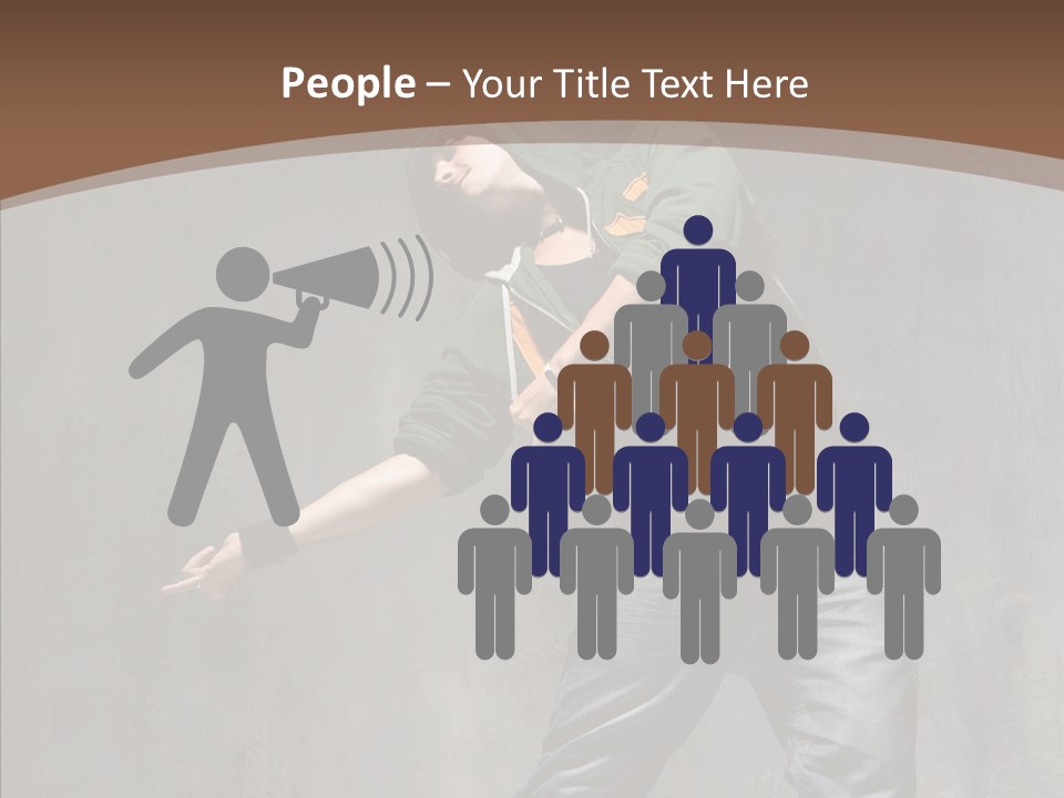 Jumper Jump Breakdance PowerPoint Template