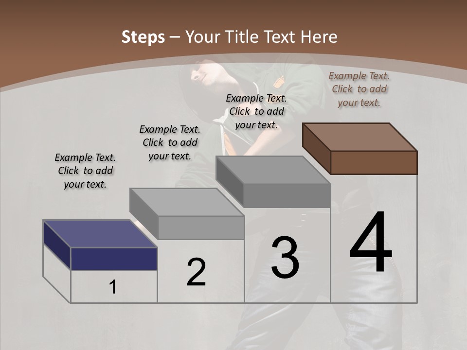 Jumper Jump Breakdance PowerPoint Template