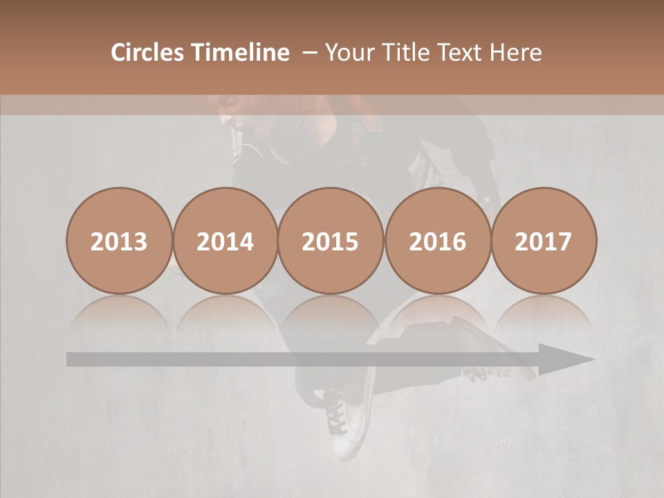 Clothing Rap Breakdance PowerPoint Template