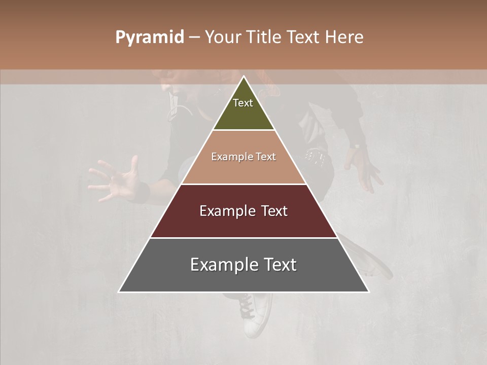 Clothing Rap Breakdance PowerPoint Template