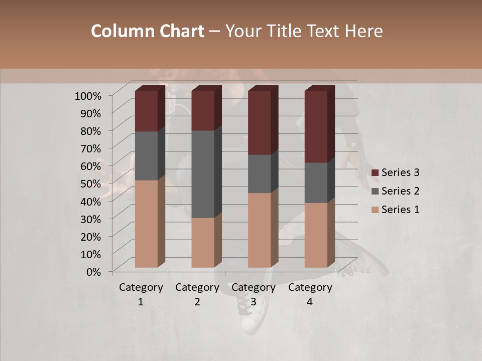 Clothing Rap Breakdance PowerPoint Template