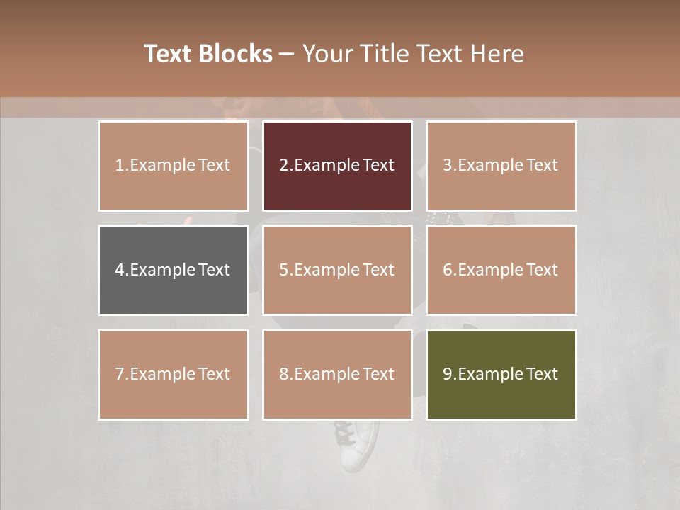 Clothing Rap Breakdance PowerPoint Template