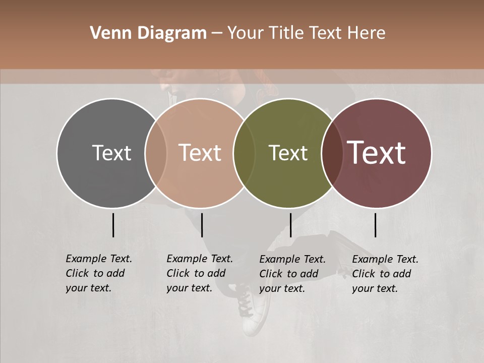 Clothing Rap Breakdance PowerPoint Template