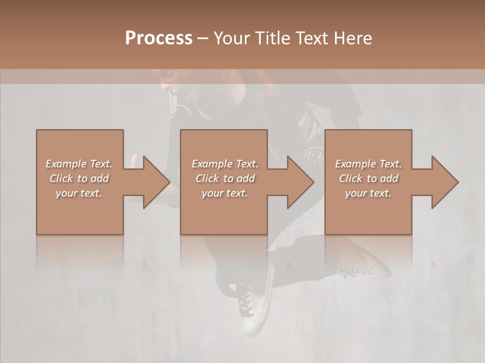 Clothing Rap Breakdance PowerPoint Template