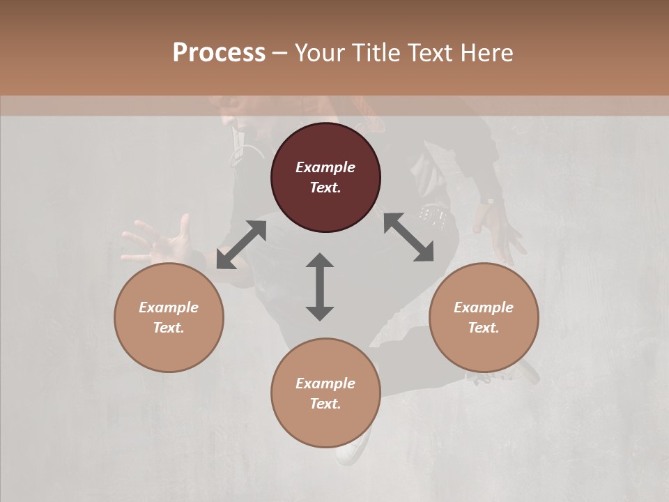 Clothing Rap Breakdance PowerPoint Template