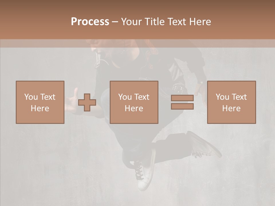 Clothing Rap Breakdance PowerPoint Template