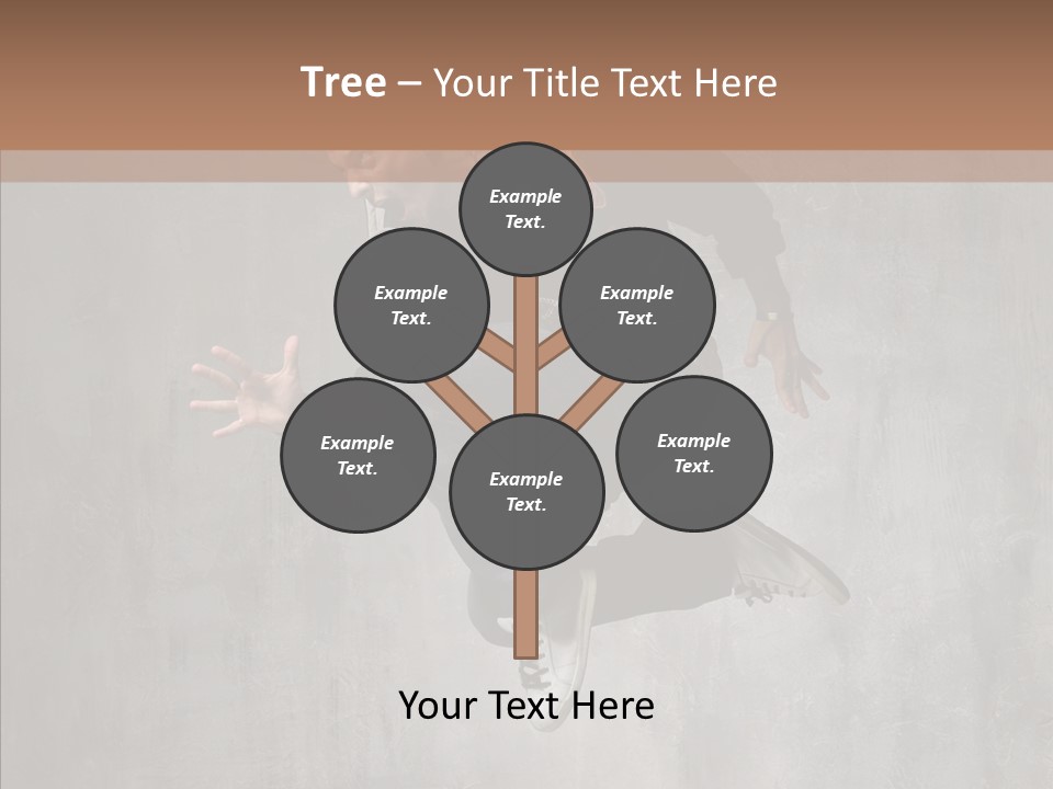 Clothing Rap Breakdance PowerPoint Template