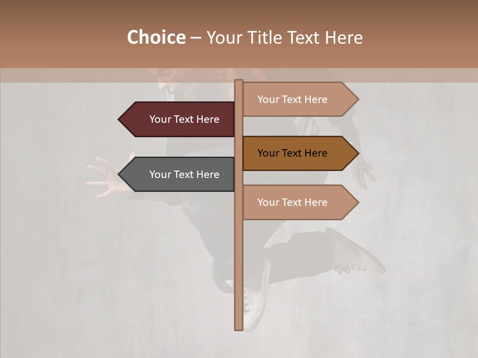 Clothing Rap Breakdance PowerPoint Template