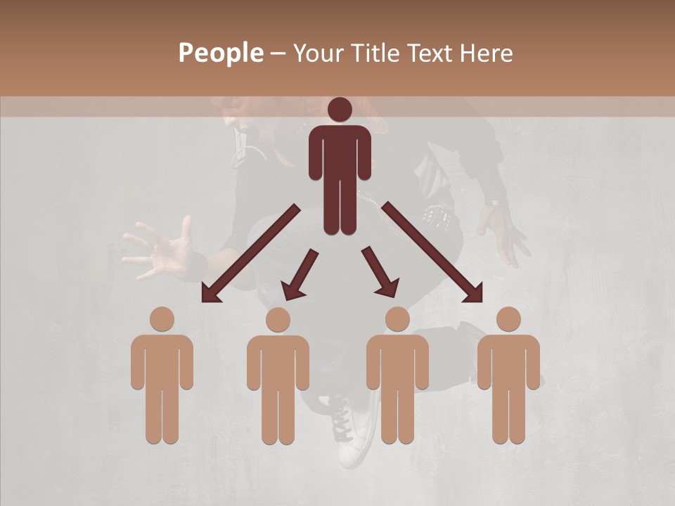 Clothing Rap Breakdance PowerPoint Template