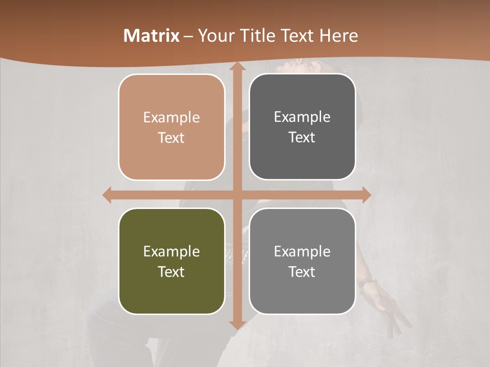 Hip Teen Rap PowerPoint Template