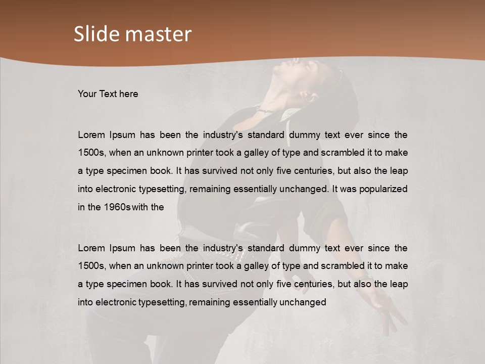 Hip Teen Rap PowerPoint Template