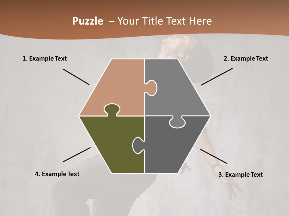 Hip Teen Rap PowerPoint Template