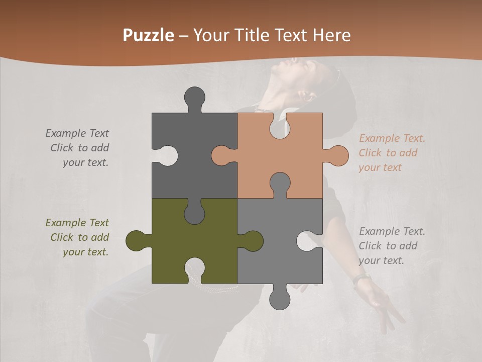 Hip Teen Rap PowerPoint Template