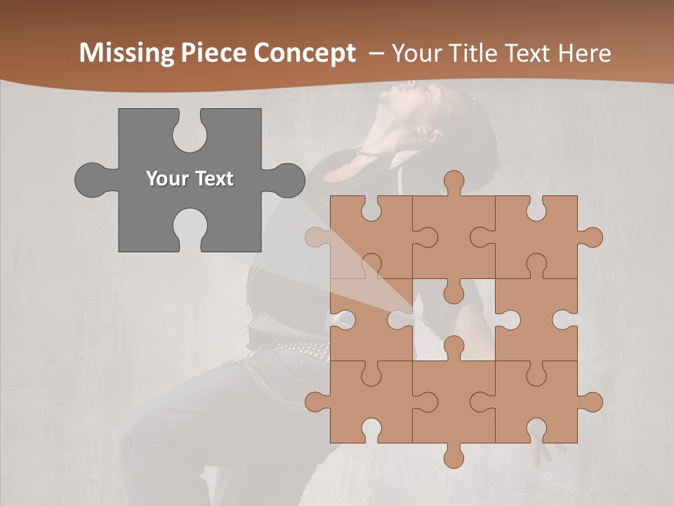 Hip Teen Rap PowerPoint Template