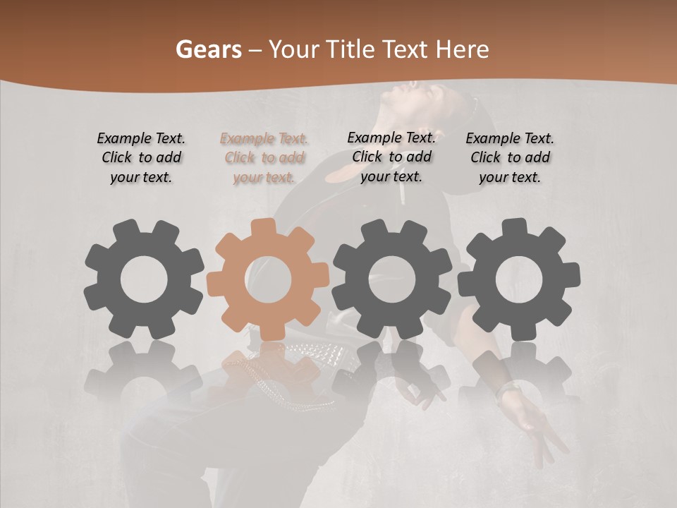 Hip Teen Rap PowerPoint Template