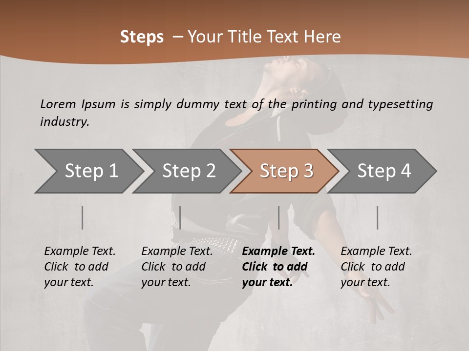 Hip Teen Rap PowerPoint Template