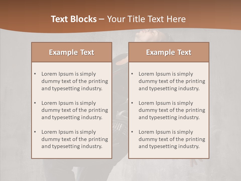 Hip Teen Rap PowerPoint Template