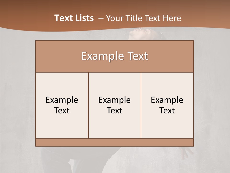 Hip Teen Rap PowerPoint Template