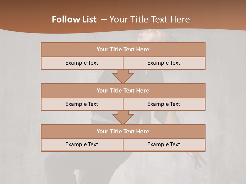 Hip Teen Rap PowerPoint Template