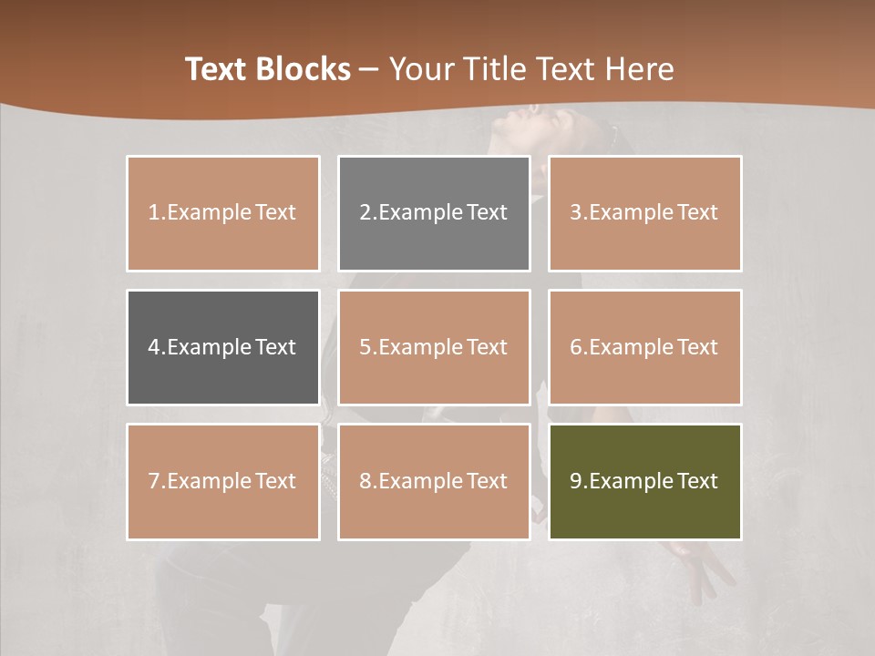 Hip Teen Rap PowerPoint Template