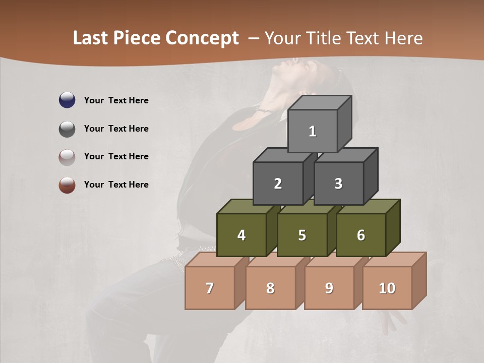 Hip Teen Rap PowerPoint Template