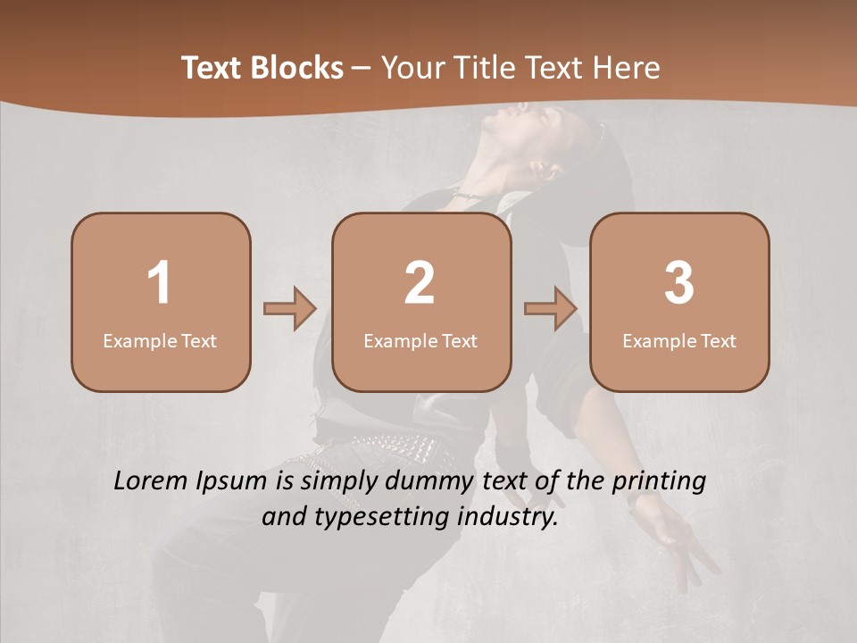 Hip Teen Rap PowerPoint Template