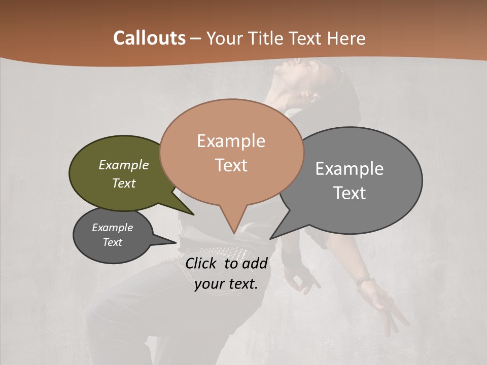 Hip Teen Rap PowerPoint Template