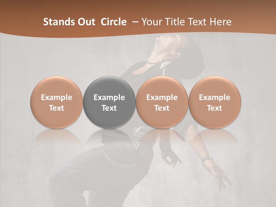 Hip Teen Rap PowerPoint Template