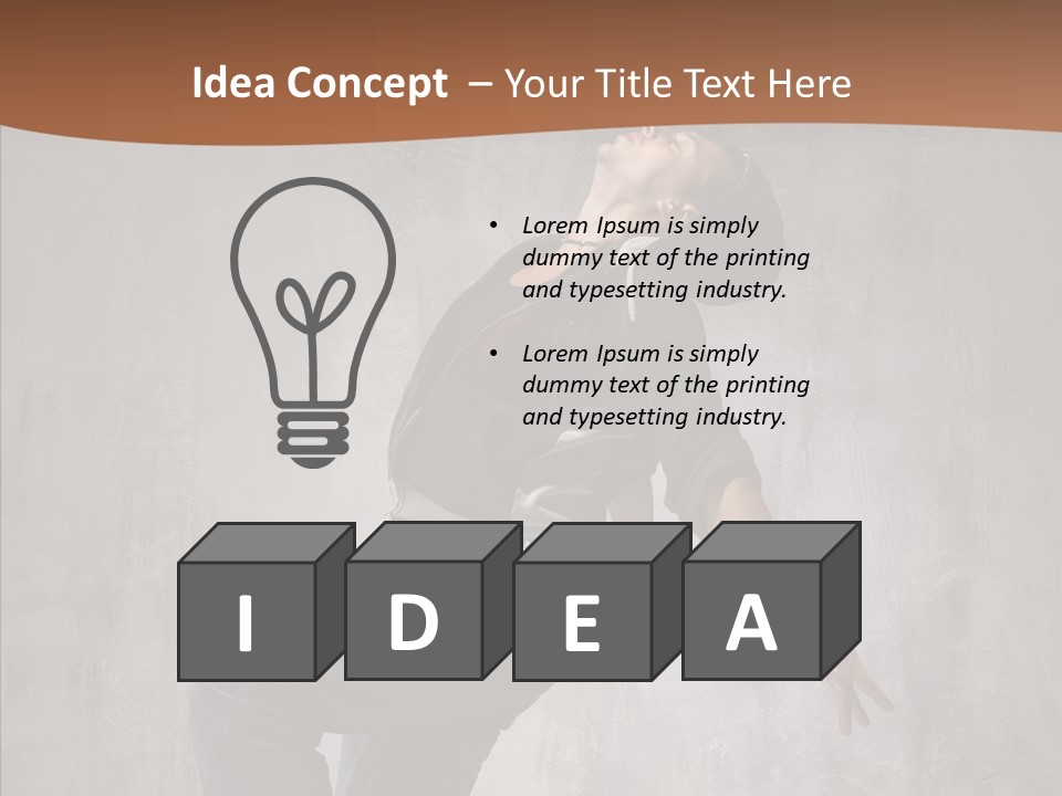 Hip Teen Rap PowerPoint Template