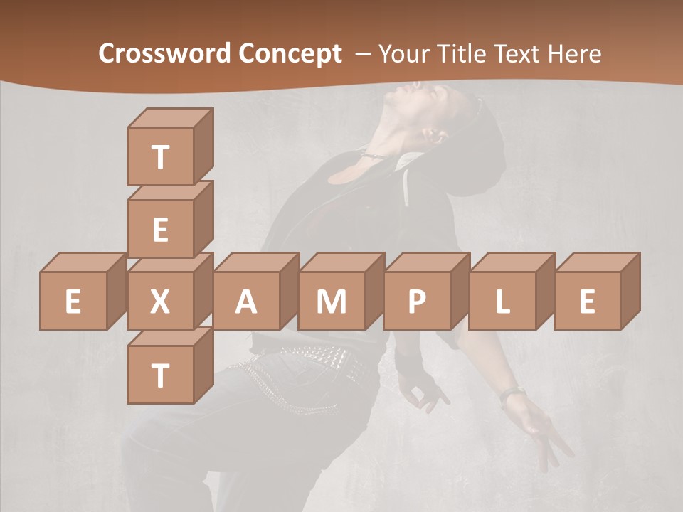 Hip Teen Rap PowerPoint Template