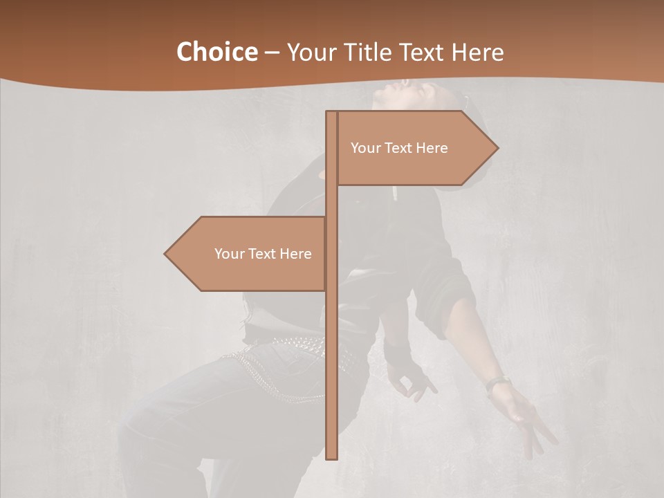 Hip Teen Rap PowerPoint Template