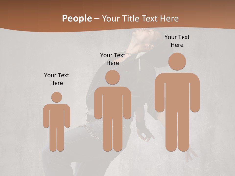 Hip Teen Rap PowerPoint Template