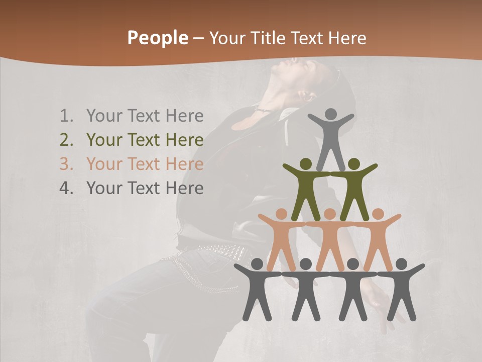 Hip Teen Rap PowerPoint Template