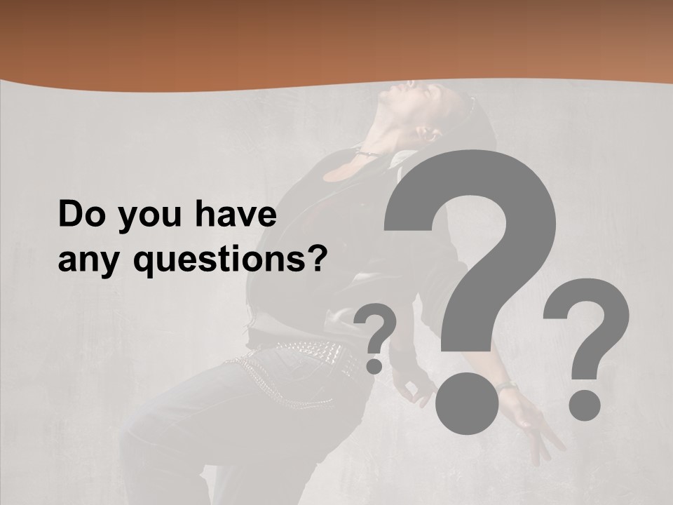 Hip Teen Rap PowerPoint Template