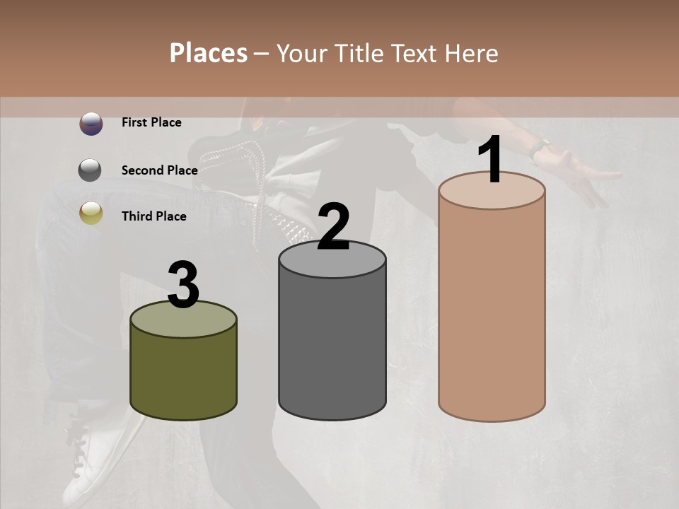 Teen Disco  PowerPoint Template