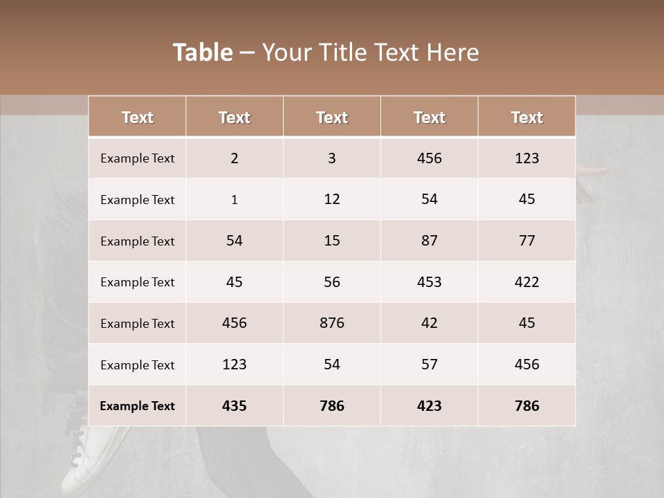 Teen Disco  PowerPoint Template