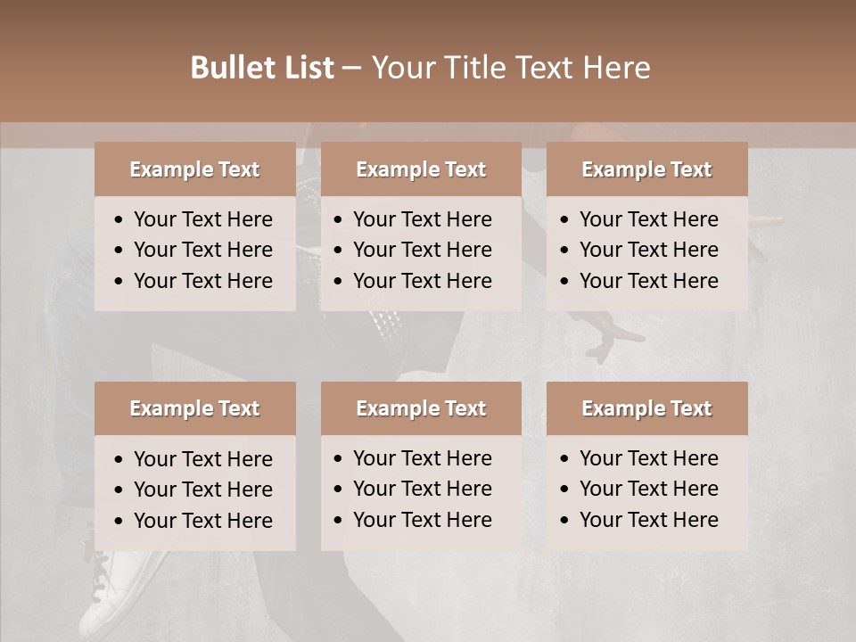 Teen Disco  PowerPoint Template