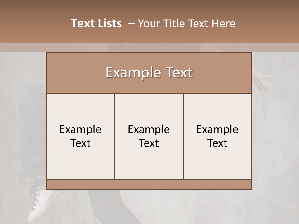 Teen Disco  PowerPoint Template