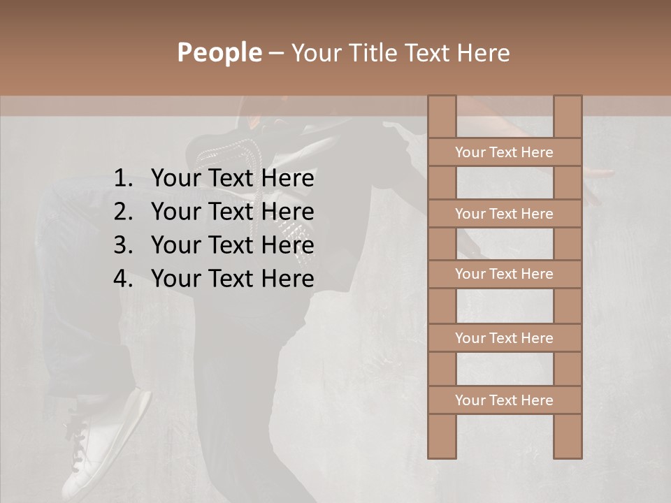 Teen Disco  PowerPoint Template