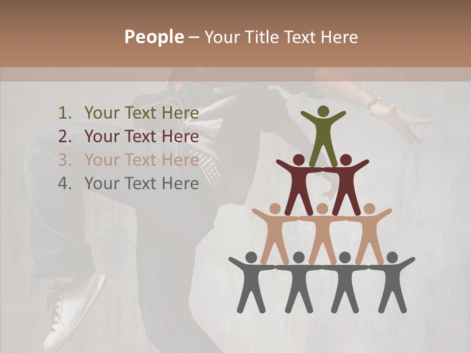 Teen Disco  PowerPoint Template